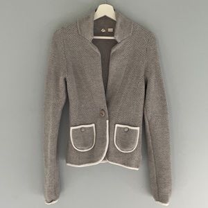 Moth for Anthropologie Sweater Suit Jacket
